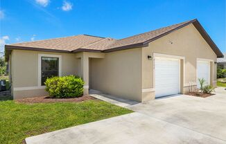 Newly Constructed 3 bed 2 bath duplex with garage.