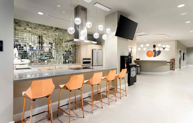 Island Bar at Elements Apartments*, Irvine, 92612