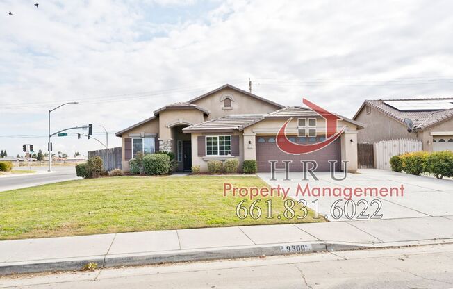 SW-Bakersfield  features 4 bed 2 bath with solar panels