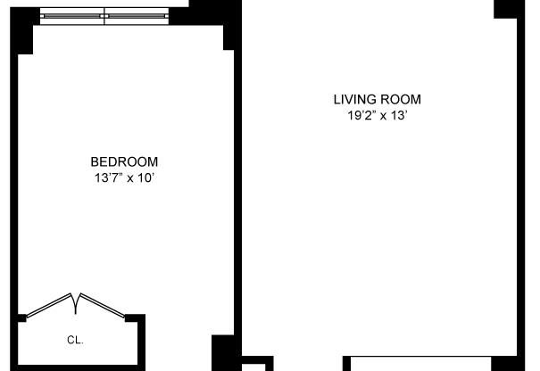1 bed, 1 bath, 643 sqft, $4,750, Unit 9D