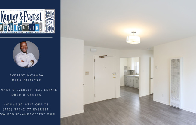 1 bed, 1 bath, $2,395, Unit #1