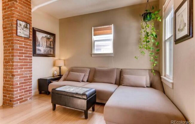 Updated 2‑bedroom, 1‑bath townhouse in the heart of LoHi