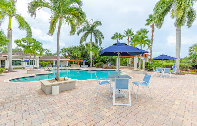 take a dip in our resort style swimming pool at Heritage Bay, Jensen Beach Florida