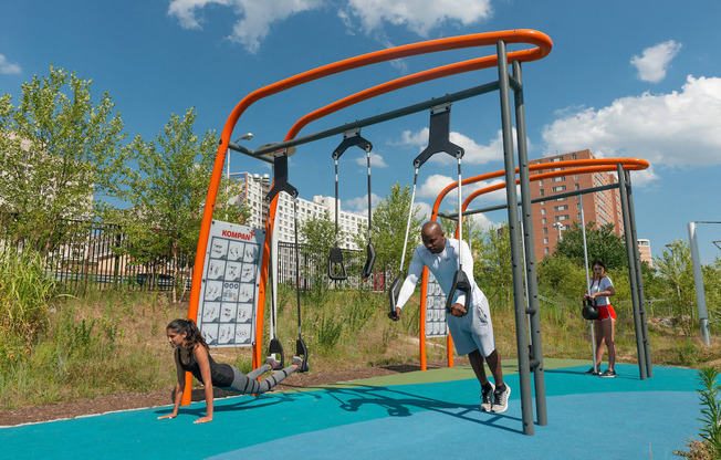 Outdoor Fitness at The Blairs, Maryland, 20910