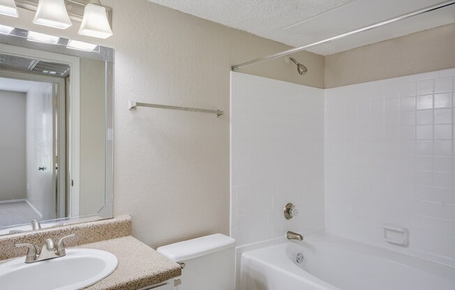 Bathroom  | Bookstone and Terrace Apartments | Irving, Texas