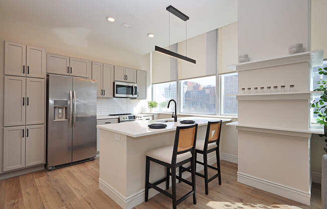 Residences at 55 - Model B1 - Kitchen