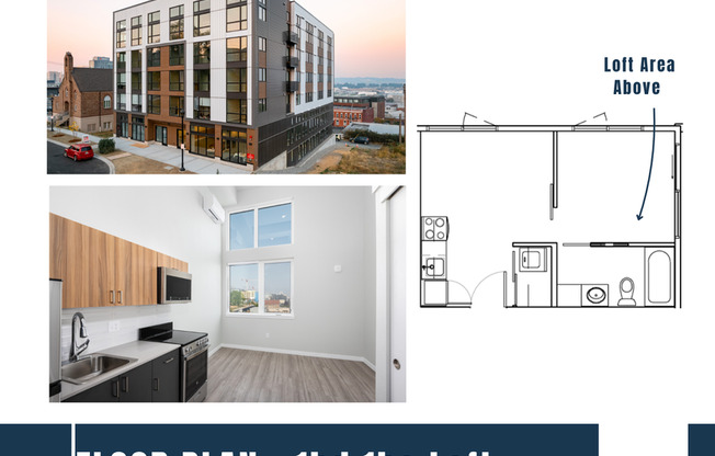 1 bed, 1 bath, 423 sqft, $1,750, Unit Unit 515