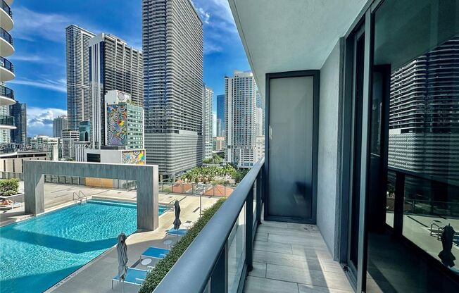 1 bed, 1 bath, 609 sqft, $3,200, Unit 55 SW 9th St # 12-02 (A11678263)