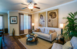 Spacious Living Rooms at Month to Month Apartments Mesa AZ