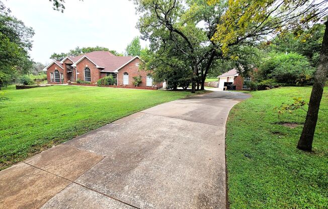 Edmond Home on 2.5 Acres w/ Pool