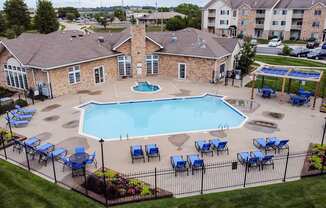 Outdoor Pool with Sundeck