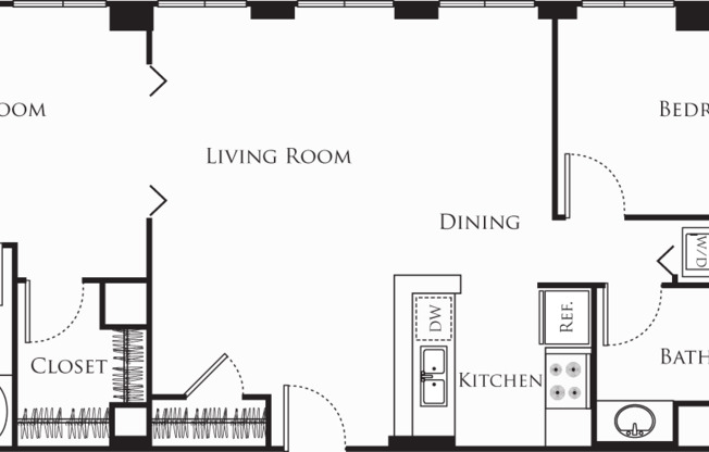 2 beds, 2 baths, 1,054 sqft, $2,635, Unit 928