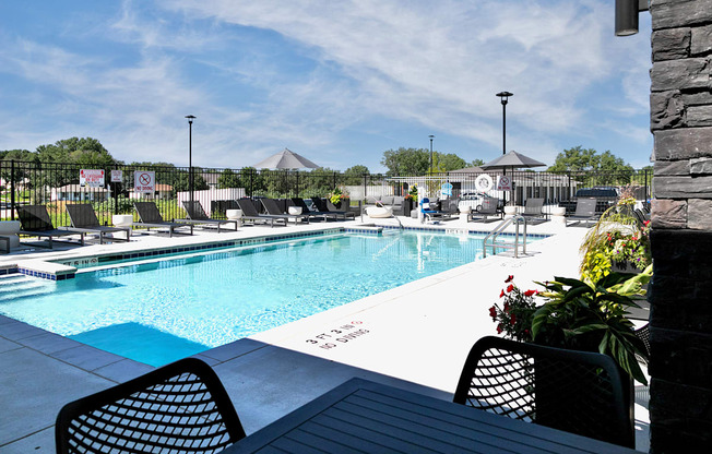 Pool at The Parker in Papillion, NE