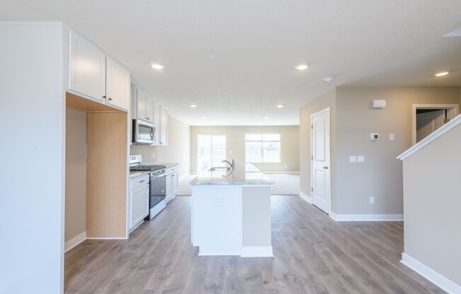 Brand new construction townhouse, upgrades galore! This Spacious 3-Bedroom Rental in the Heart of Blaine wont last!