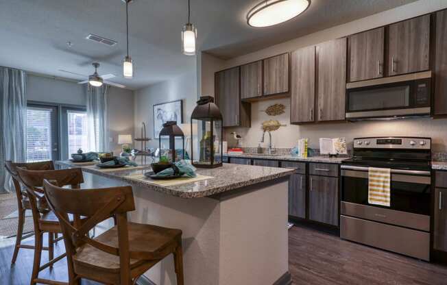 The Ridley apartments in Jacksonville, FL photo of kitchen