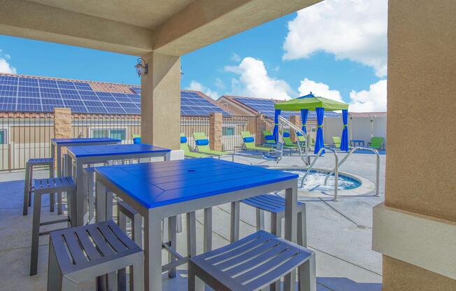 a chair sitting in front of a pool table