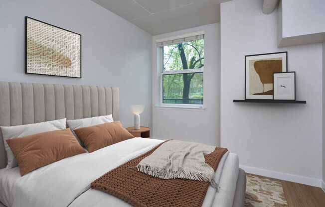 Bedroom with Hard Surface Flooring