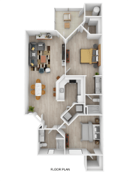 2 beds, 2 baths, 1,110 sqft, $1,583