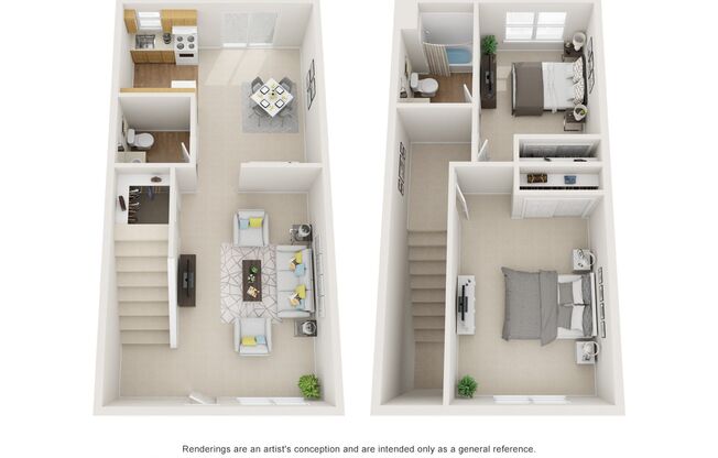 2 beds, 1.5 baths, 1,050 sqft, $1,299, Unit K4