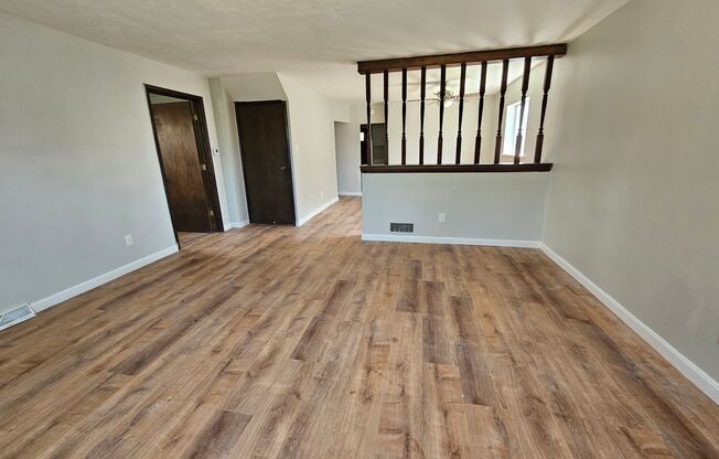 Newly updated 3 bedroom, 1 bath apartment for rent!  Includes all utilities !