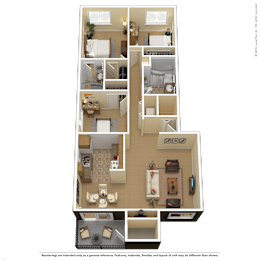 3 beds, 2 baths, 1,100 sqft, $2,282