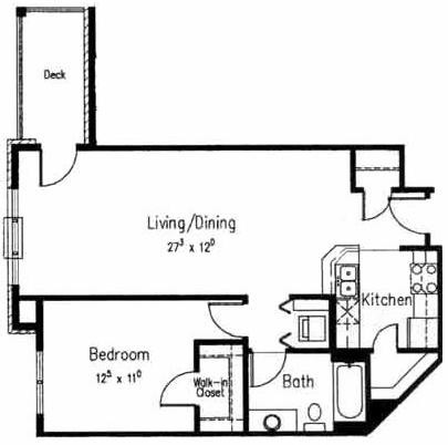 1 bed, 1 bath, 786 sqft, $1,495, Unit 9240 - 102