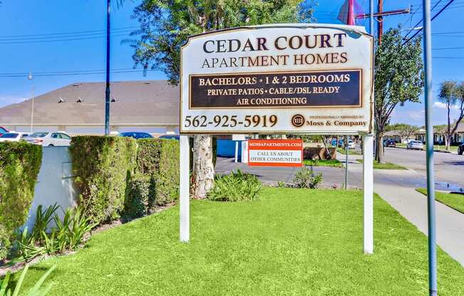 Welcome to Cedar Court Apartments