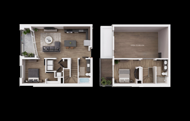 2 beds, 2 baths, 978 sqft, $2,860, Unit S706
