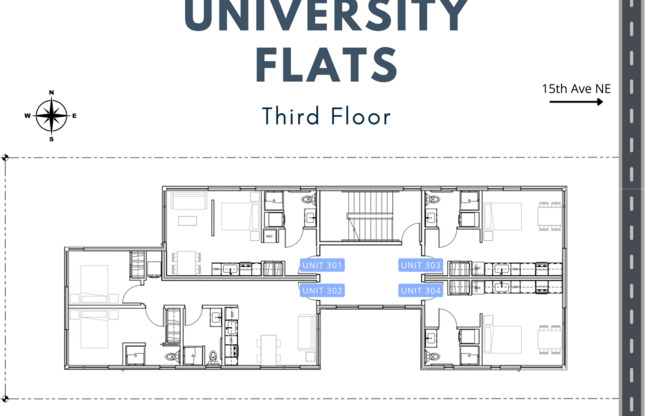 1 bed, 1 bath, 350 sqft, $1,395, Unit 301