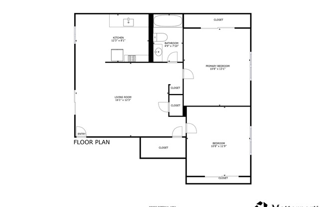 2 beds, 1 bath, 732 sqft, $1,595, Unit 26