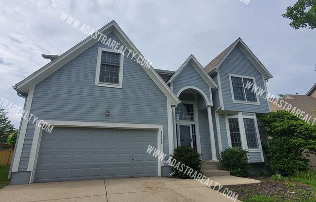 Gorgeous 4 Bedroom Home in Olathe-Amber Hills Estates-Available in JUNE!!