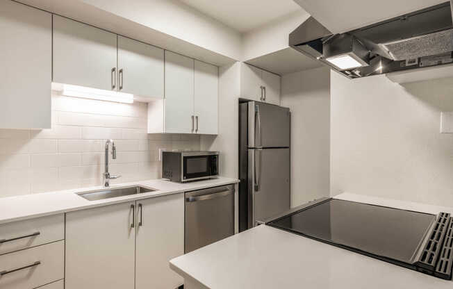 Kitchen with Stainless Steel Appliances