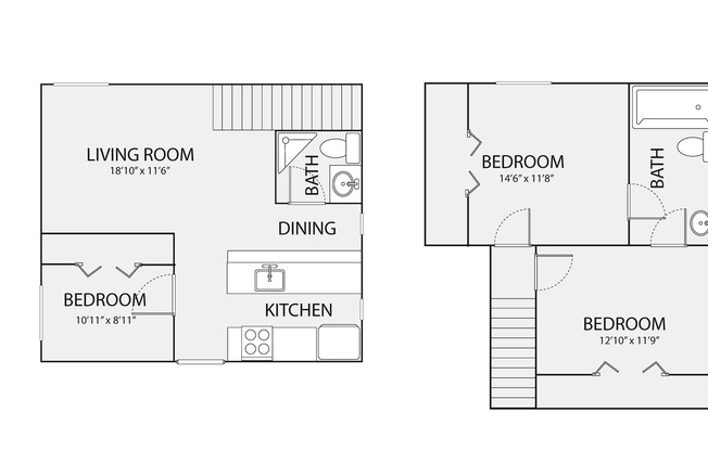 3 beds, 2 baths, 1,150 sqft, $2,179
