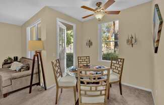 Dining room at Terra Vista Apartments