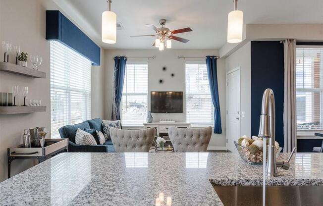 Granite Countertop Kitchen at Watermark on Twenty Mile, Parker, 80134