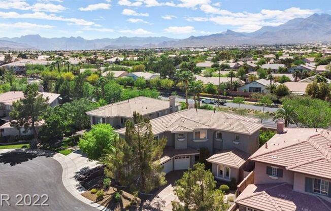 Recently remodeled 5 BEDROOMs/4 bathrooms, in the gated Talon Pointe/Summerlin.