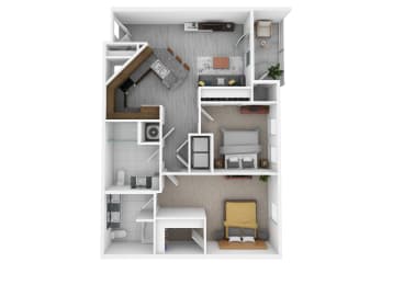 2 beds, 2 baths, 1,110 sqft, $1,664