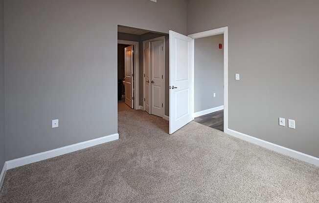 Model Suite at The Residences at Hanna in Cleveland OH - Master Bedroom