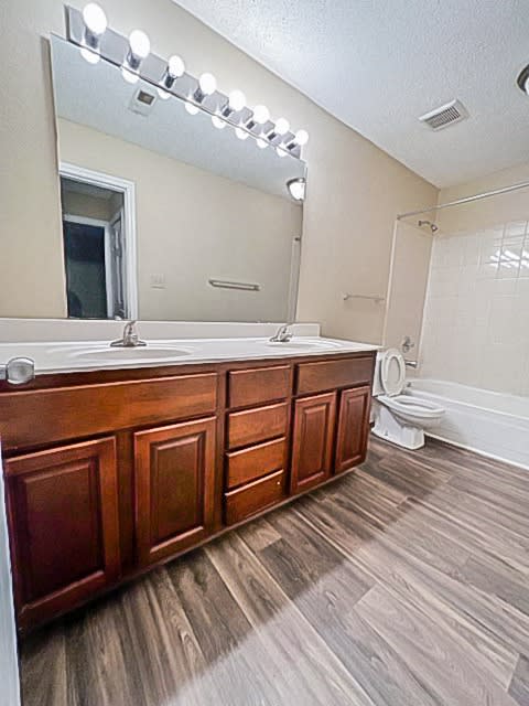 a bathroom with a toilet and a sink and a mirror