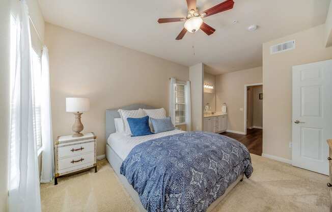 The Commons apartments interior bedroom