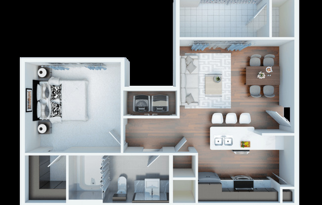1 bed, 1 bath, 800 sqft, $1,637