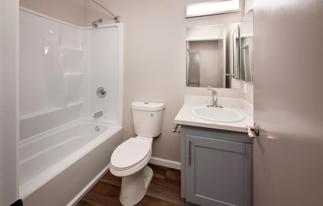 a close up of a shower in a small room