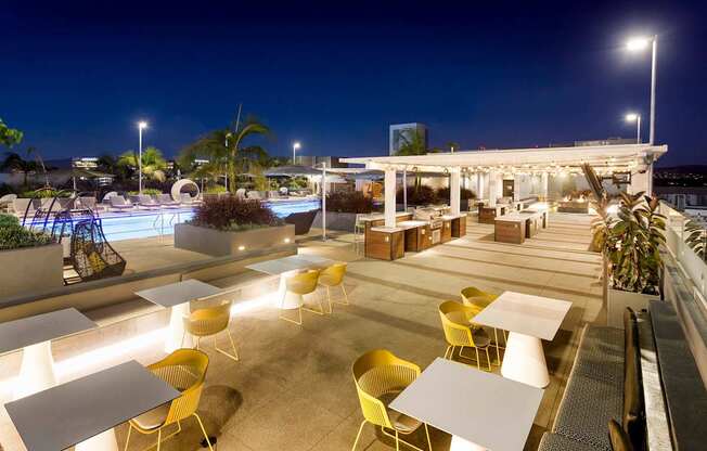 Grill And Patio at Elements Apartments*, California, 92612