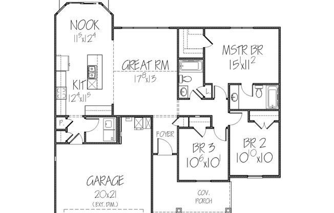 3 beds, 2 baths, 1,328 sqft, $2,400, Unit 11756 Stour Cove