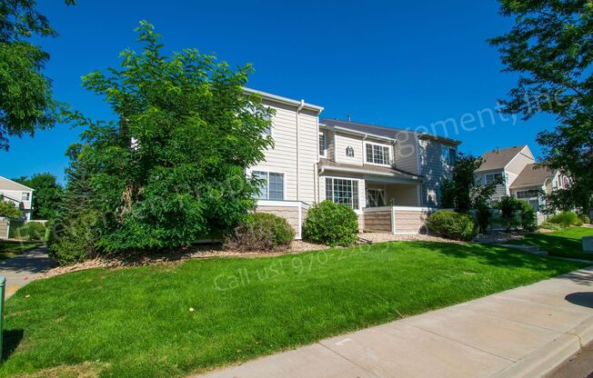 Corner Unit Townhome in Fort Collins!