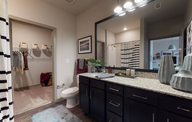 Luxurious Bathroom at The Address Galleria, Matthews, North Carolina
