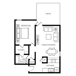 1 bed, 1 bath, 700 sqft, $1,176