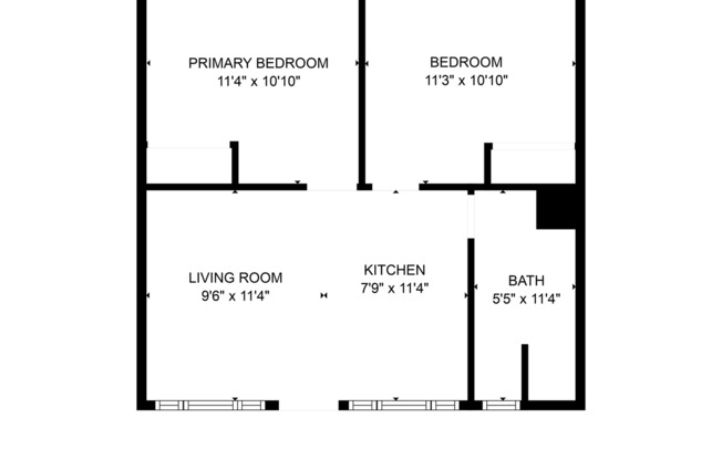 2 beds, 1 bath, $1,150, Unit # 8