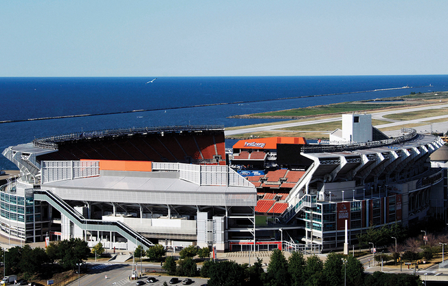 Near Cleveland Browns First Energy Stadium at The Terminal Tower Residences Apartments, Cleveland, OH, 44113