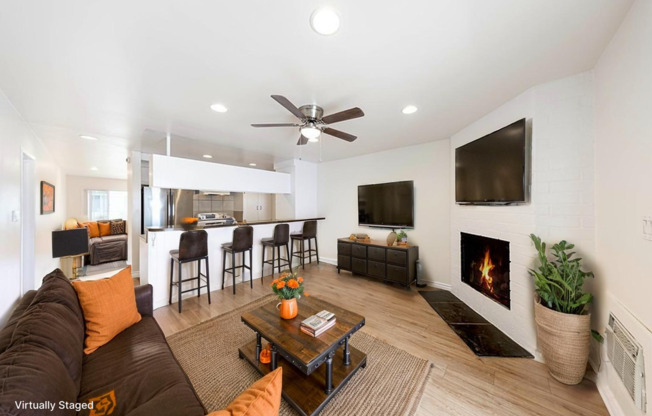 Updated 2 bed, 2 bath